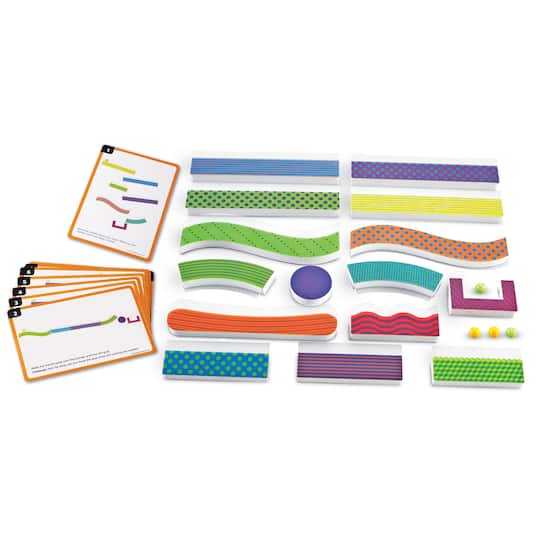 Learning Resources Tumble Trax Magnetic Marble Run Discovery Toy, One Size